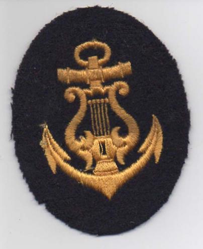 German Navy, Kreigsmarine Enlisted Mans Musician patch